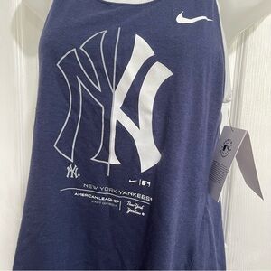 Nike, MLB, Yankees women's razer back tank top size small​​​​​​